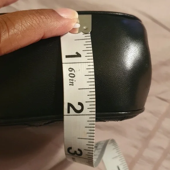 Judith Leiber Black Leather Quilted Mini Bag - Picture 14 of 14